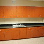 Commercial Renovation Wood Laminate Cabinets