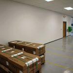 Industrial Warehouse Battery Room Storage