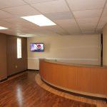 Tenant Build Out Medical Reception Desk