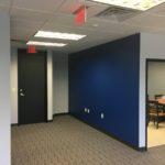 Orlando Office Space Renovation General Contractor for Accent Wall