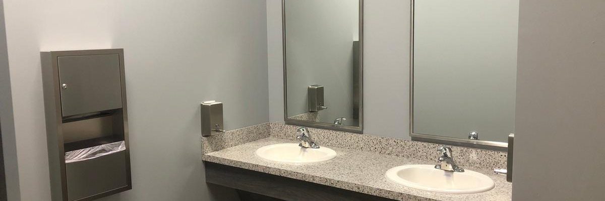 Orlando General Contractor for Office Space Bathroom