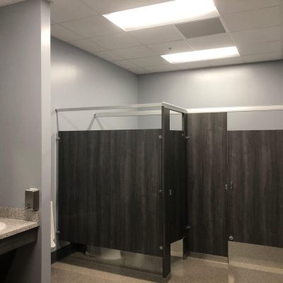 Orlando General Contractor for Office Space Bathroom Toilet Partitions