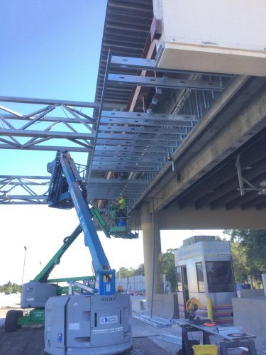 Orlando General Contractor installing Metal Framing
