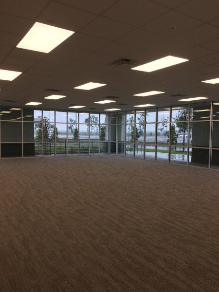 Office Construction by GC for Storefront in Orlando Warehouse