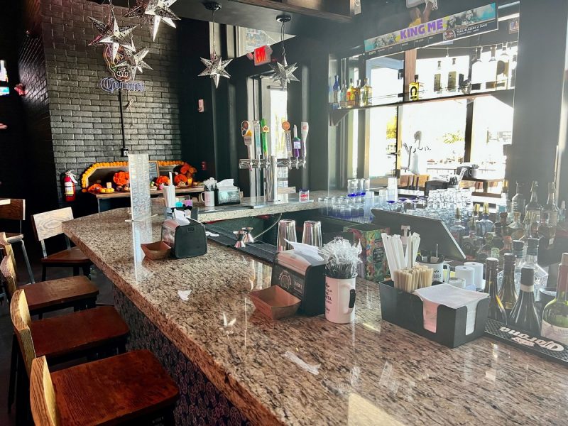 Orlando Contractor for Restaurant Build Out Renovation Bar at Cantina Catrina