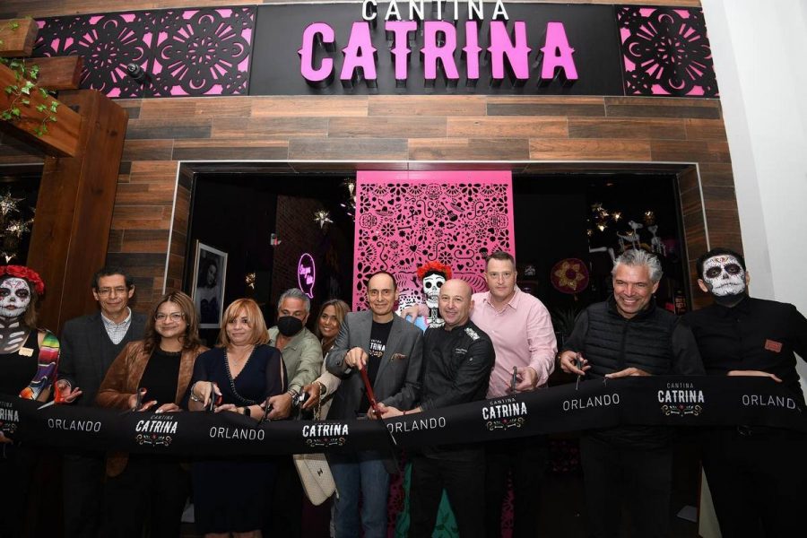 Orlando Contractor for Restaurant Build Out Renovation Ribbon Cutting at Cantina Catrina